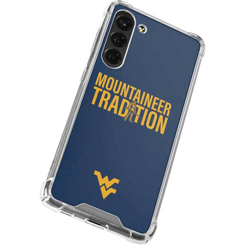 West Virginia University Climb Higher Galaxy S23 Plus Clear Case