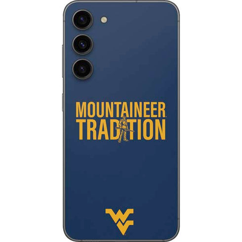 West Virginia University Climb Higher Galaxy S23 Plus Skin