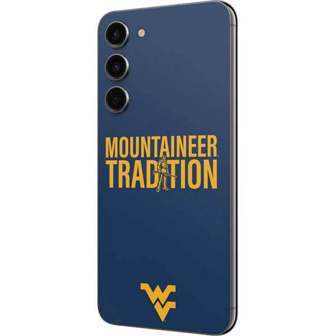 West Virginia University Climb Higher Galaxy S23 Plus Skin
