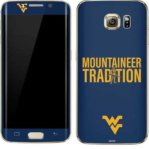 West Virginia University Climb Higher Galaxy S7 Edge Skin