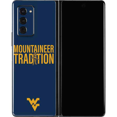 West Virginia University Climb Higher Galaxy Z Fold2 5G Skin