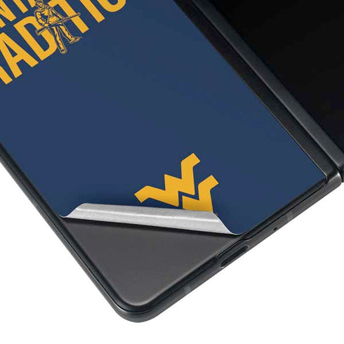 West Virginia University Climb Higher Galaxy Z Fold3 5G Skin