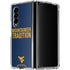 West Virginia University Climb Higher Galaxy Z Fold4 5G Clear Case