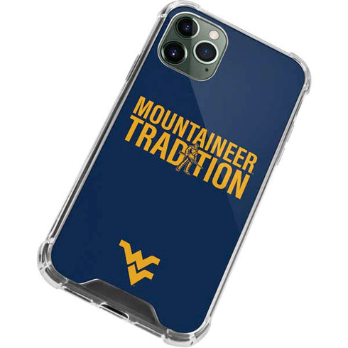 West Virginia University Climb Higher iPhone 11 Pro Max Clear Case