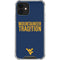 West Virginia University Climb Higher iPhone 12 Clear Case