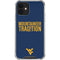 West Virginia University Climb Higher iPhone 12 Mini Clear Case