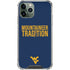 West Virginia University Climb Higher iPhone 12 Pro Clear Case