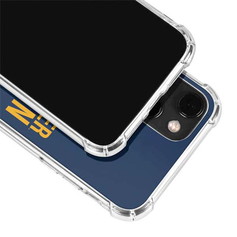 West Virginia University Climb Higher iPhone 14 Plus Clear Case