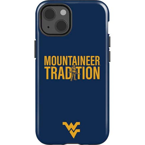 West Virginia University Climb Higher iPhone 15 Impact Case