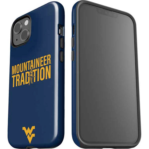 West Virginia University Climb Higher iPhone 15 Impact Case