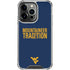 West Virginia University Climb Higher iPhone 14 Pro Clear Case