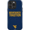 West Virginia University Climb Higher iPhone 14 Pro Impact Case