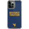 West Virginia University Climb Higher iPhone 15 Pro Max Clear Case