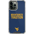 West Virginia University Climb Higher iPhone 15 Pro Max Clear Case