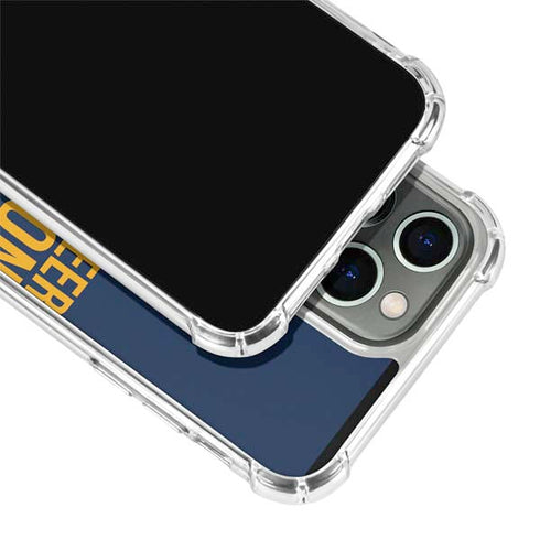 West Virginia University Climb Higher iPhone 15 Pro Max Clear Case
