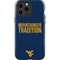 West Virginia University Climb Higher iPhone 15 Pro Max Impact Case