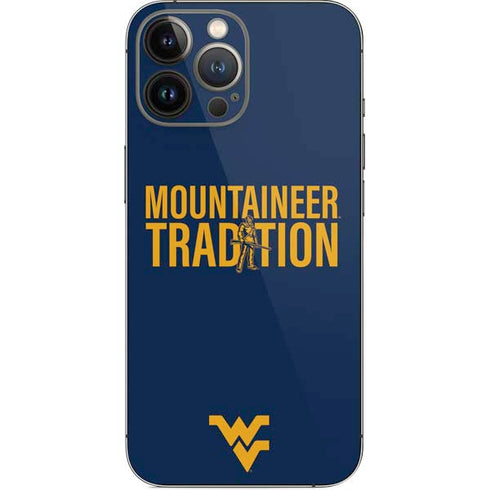 West Virginia University Climb Higher iPhone 14 Pro Max Skin