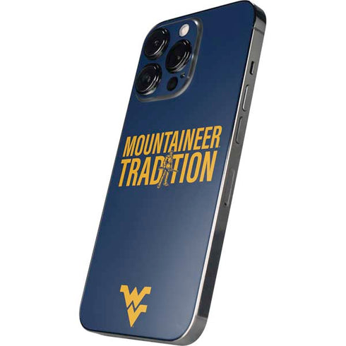 West Virginia University Climb Higher iPhone 14 Pro Skin