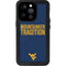 West Virginia University Climb Higher iPhone 15 Pro Waterproof Case