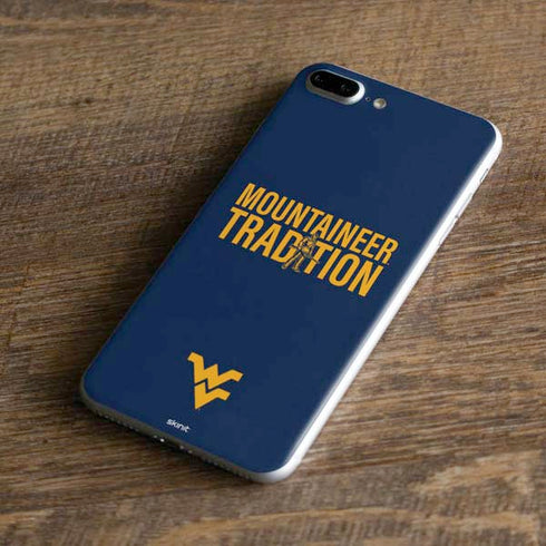 West Virginia University Climb Higher iPhone 8 Plus Skin