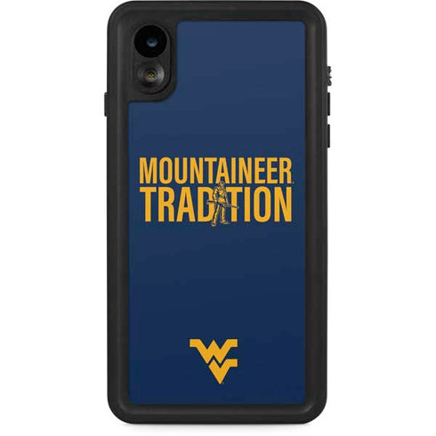 West Virginia University Climb Higher iPhone XR Waterproof Case