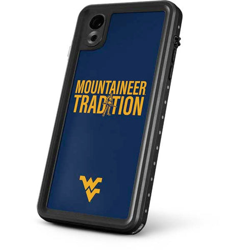 West Virginia University Climb Higher iPhone XR Waterproof Case