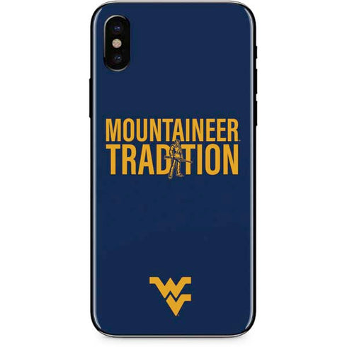 West Virginia University Climb Higher iPhone XS Skin