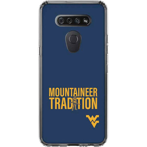 West Virginia University Climb Higher LG K51/Q51 Clear Case