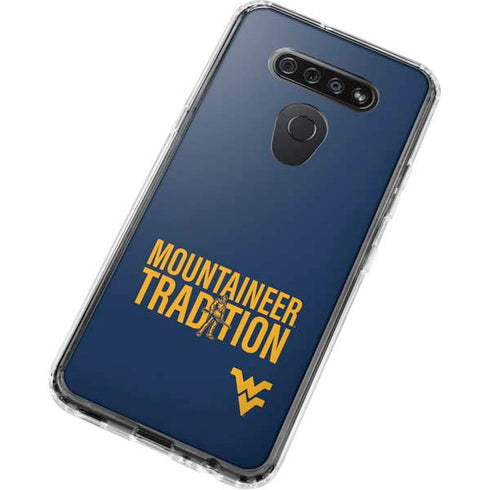 West Virginia University Climb Higher LG K51/Q51 Clear Case