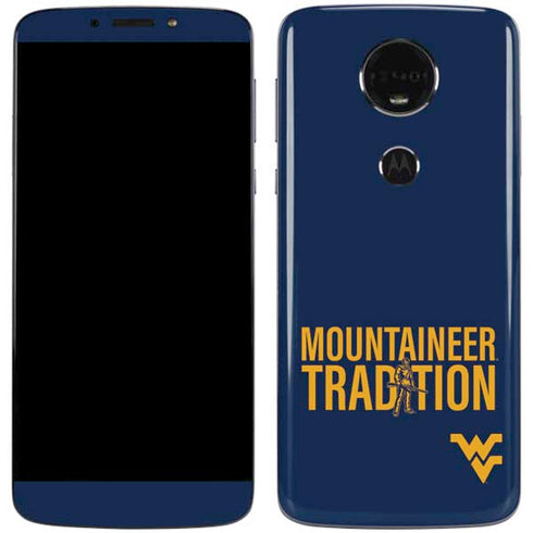 West Virginia University Climb Higher Moto E5 Plus Skin