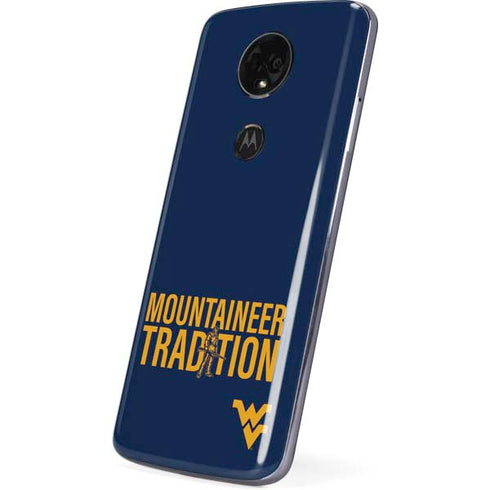 West Virginia University Climb Higher Moto E5 Plus Skin