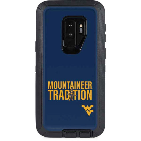 West Virginia University Climb Higher Otterbox Defender Galaxy Skin