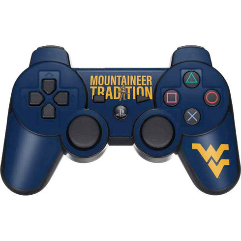 West Virginia University Climb Higher PS3 Dual Shock wireless controller Skin