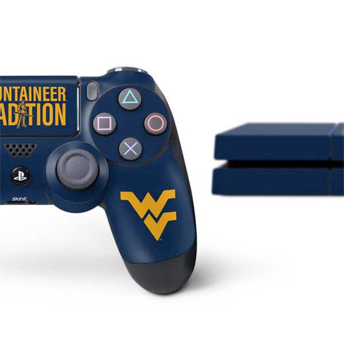 West Virginia University Climb Higher PS4 Console and Controller Bundle Skin