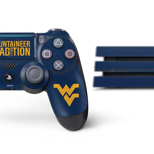 West Virginia University Climb Higher PS4 Pro Bundle Skin