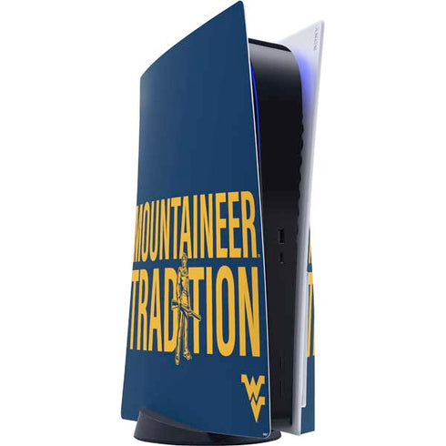 West Virginia University Climb Higher PS5 Console Skin