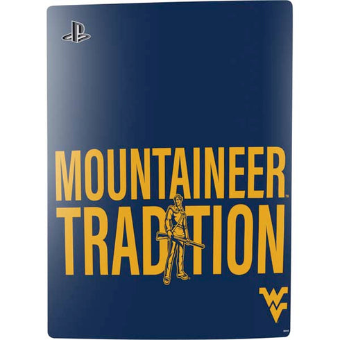 West Virginia University Climb Higher PS5 Console Skin