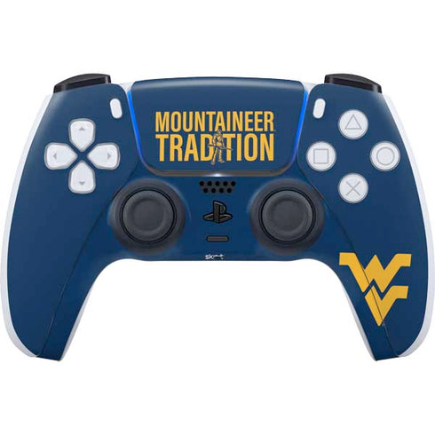 West Virginia University Climb Higher PS5 Controller Skin