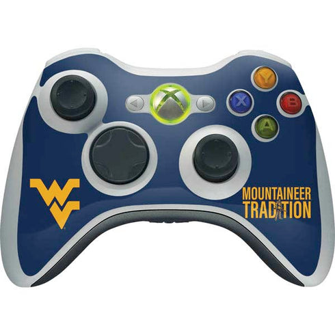 West Virginia University Climb Higher Xbox 360 Wireless Controller Skin