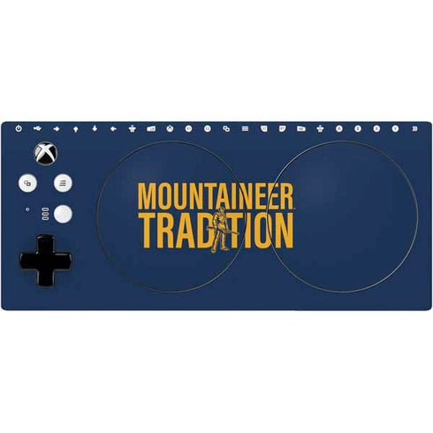 West Virginia University Climb Higher Xbox Adaptive Controller Skin