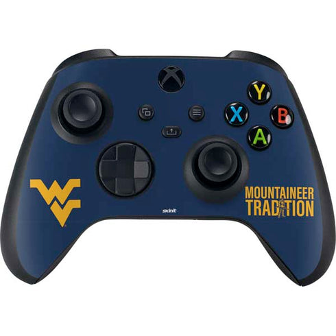 West Virginia University Climb Higher Xbox Series X Controller Skin