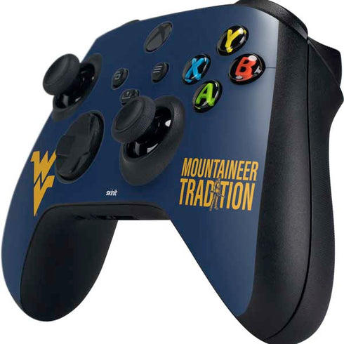 West Virginia University Climb Higher Xbox Series X Controller Skin