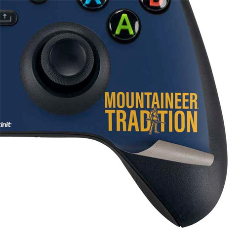 West Virginia University Climb Higher Xbox Series X Controller Skin
