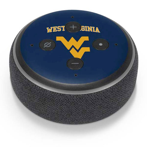 West Virginia University Est 1867 Amazon Echo Dot Skin