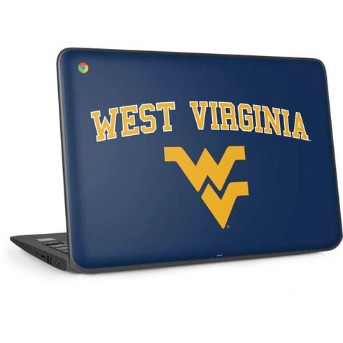 West Virginia University Est 1867 HP Chromebook Skin