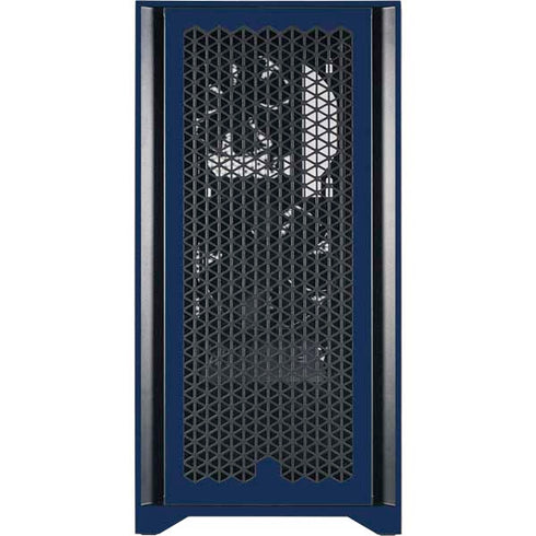West Virginia University Est 1867 Corsair 4000D Tempered Glass Mid-Tower ATX Case Skin