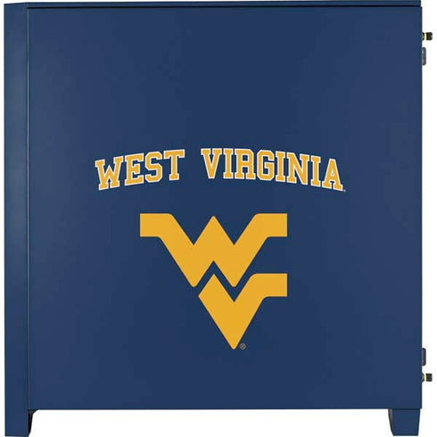 West Virginia University Est 1867 Corsair 4000D Tempered Glass Mid-Tower ATX Case Skin