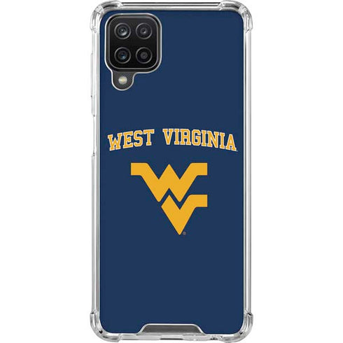West Virginia University Est 1867 Galaxy A12 Clear Case