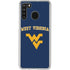 West Virginia University Est 1867 Galaxy A21 Clear Case