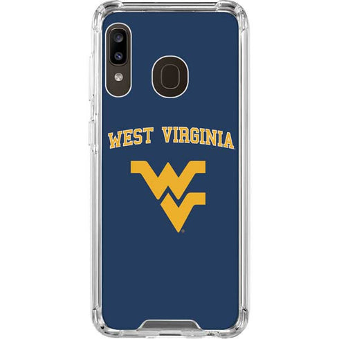 West Virginia University Est 1867 Galaxy A30 Clear Case